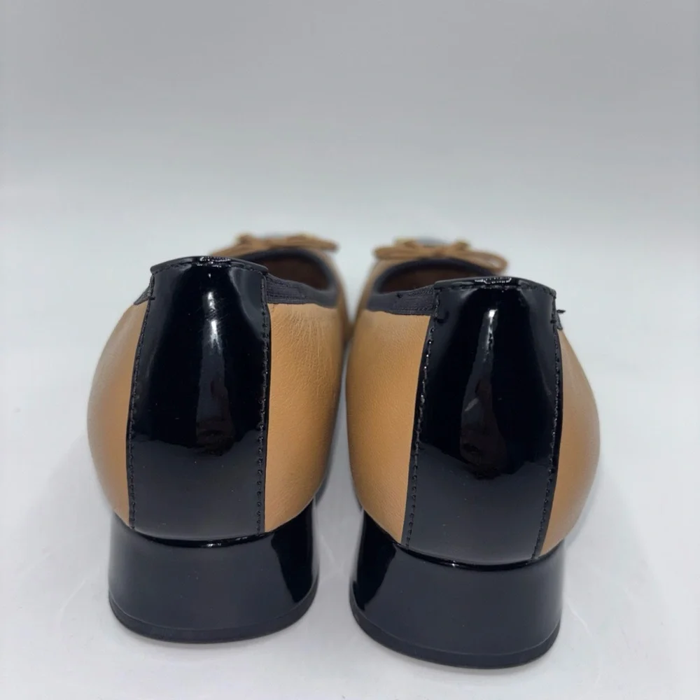 Vionic Ladies Daphne Brown Black Toe Cap Slip On Shoes Size 9 - Picture 7 of 10